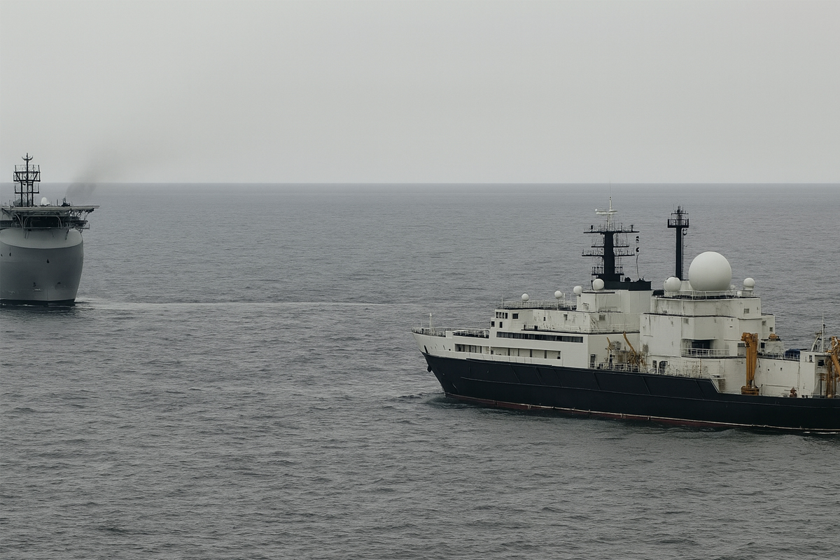 Guerra Ucraina, tensione alle stelle. Nave spia russa nelle acque inglesi, schierata la Royal Navy Guerra Ucraina, tensione alle stelle. Nave spia russa nelle acque inglesi, schierata la Royal Navy