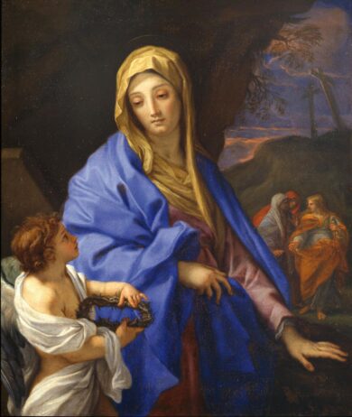 La “Vergine e le tre Marie” della Collezione Valter e Paola Mainetti in mostra al Museo del Corso per l’omaggio a Carlo Maratti