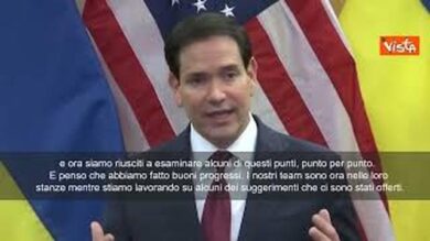Segretario Stato Usa Marco Rubio a Ginevra: L’incontro più produttivo avuto finora sull’Ucraina