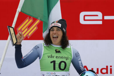 Federica Brignone torna sugli sci e sogna il rientro in vista delle Olimpiadi Invernali di Milano-Cortina 2026