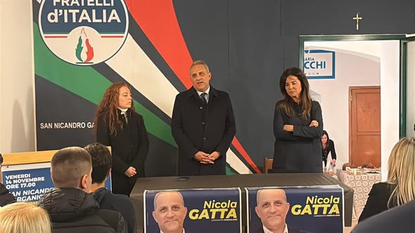 Nicola Gatta (FdI) tra i volti nuovi in Consiglio Regionale pugliese Nicola Gatta (FdI) tra i volti nuovi in Consiglio Regionale pugliese