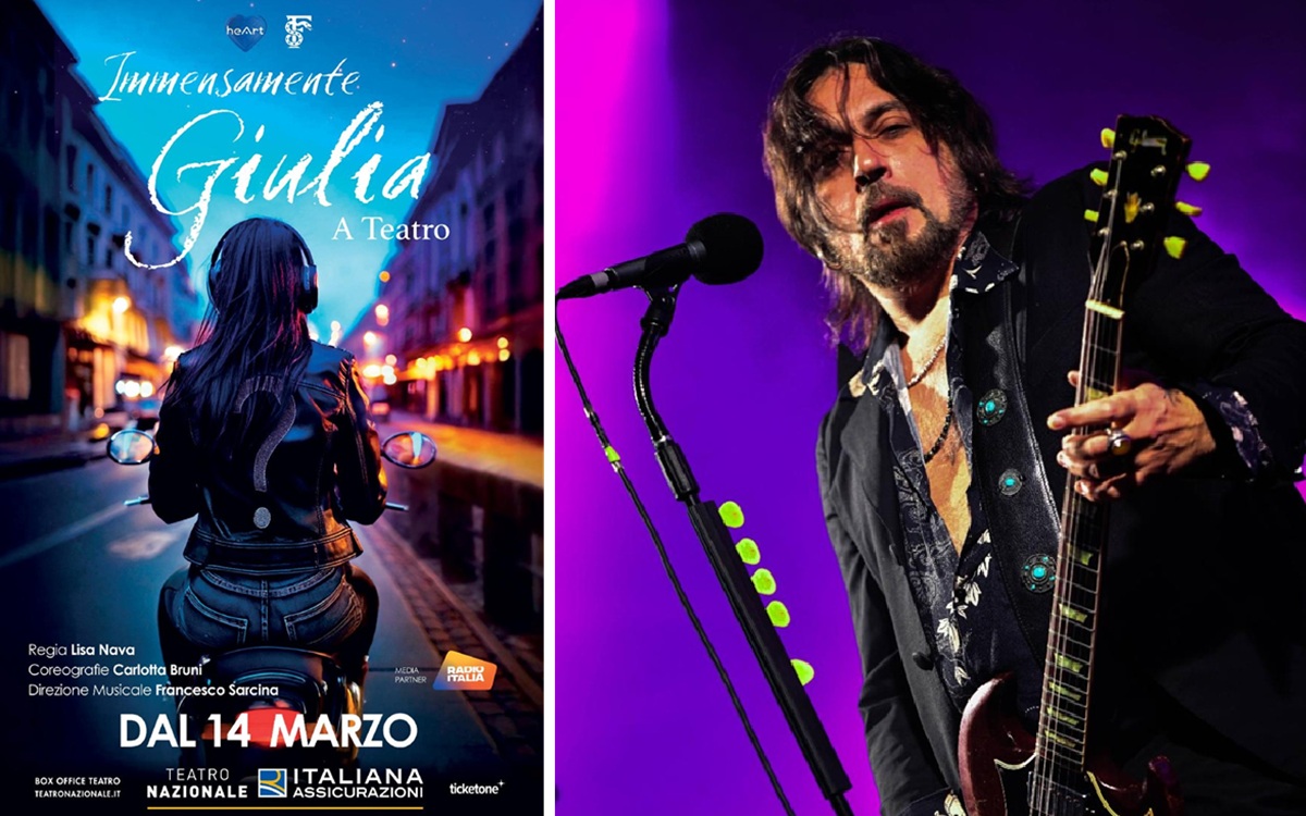“Immensamente Giulia”: l’opera rock di Francesco Sarcina debutta al Teatro Nazionale “Immensamente Giulia”: l’opera rock di Francesco Sarcina debutta al Teatro Nazionale