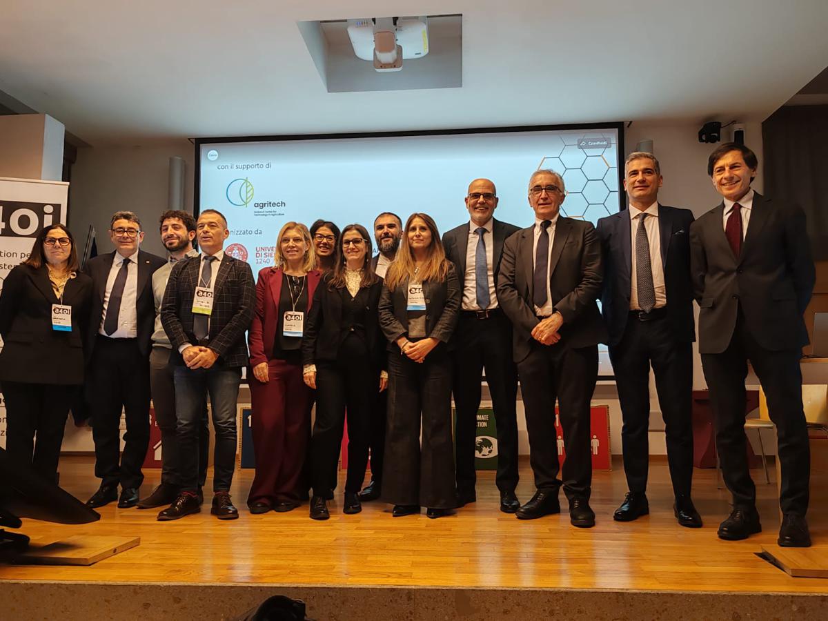 AGRITECH 4 Open Innovation – I lavori a Siena per il futuro sostenibile dell’Agroalimentare Made in Italy AGRITECH 4 Open Innovation – I lavori a Siena per il futuro sostenibile dell’Agroalimentare Made in Italy