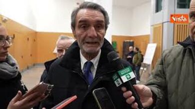 Fontana inaugura iniziative natalizie Lombardia: “Vorremmo una festa all’insegna di gioia e pace”