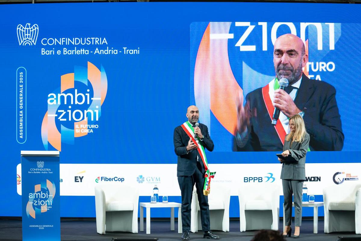 Confindustria Bari e BAT, Assemblea Generale 2025: creare futuro