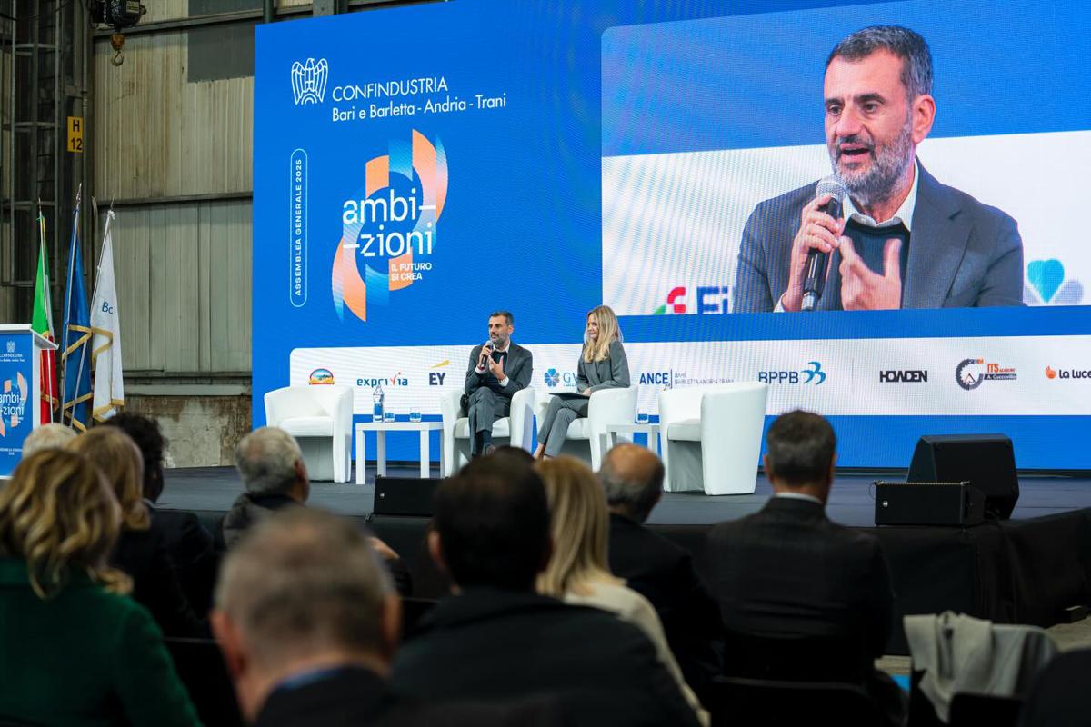 Confindustria Bari e BAT, Assemblea Generale 2025: creare futuro