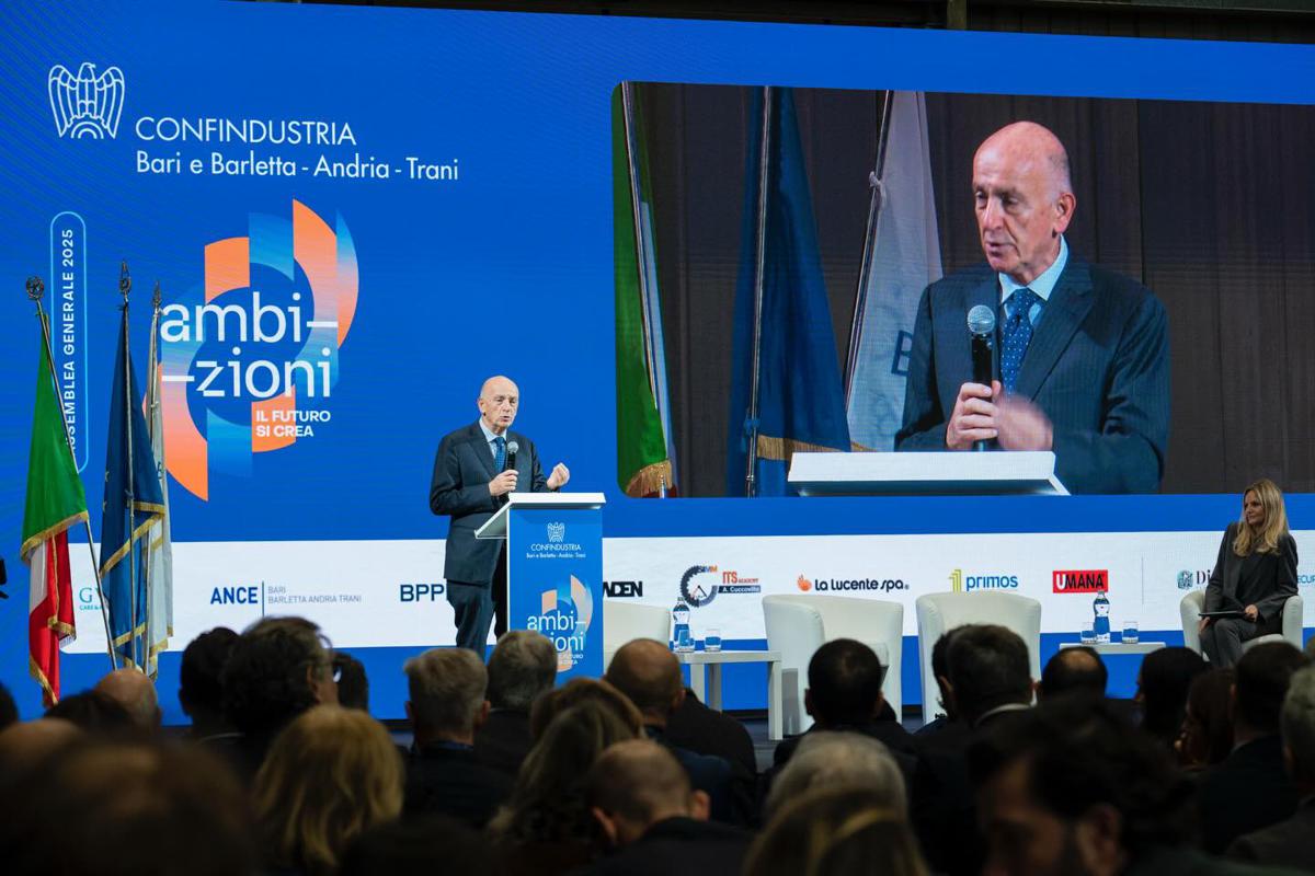 Confindustria Bari e BAT, Assemblea Generale 2025: creare futuro
