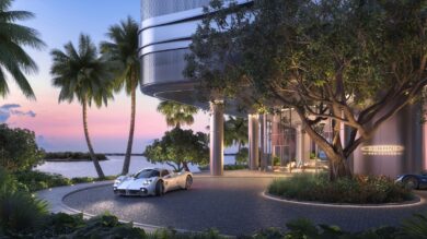 Real Estate di lusso: il boom delle case firmate Pagani,Bugatti e Porsche