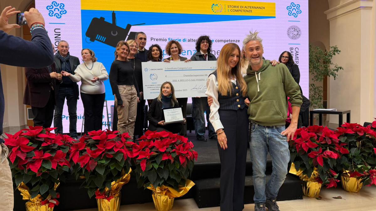 Premio delle Camere di Commercio ‘Storie di Alternanza e Competenze’