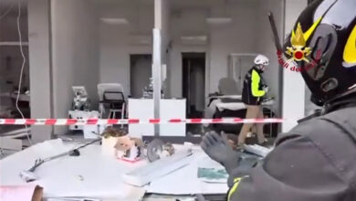 Vicenza, fuga di gas devasta un centro estetico. Le immagini del disastro
