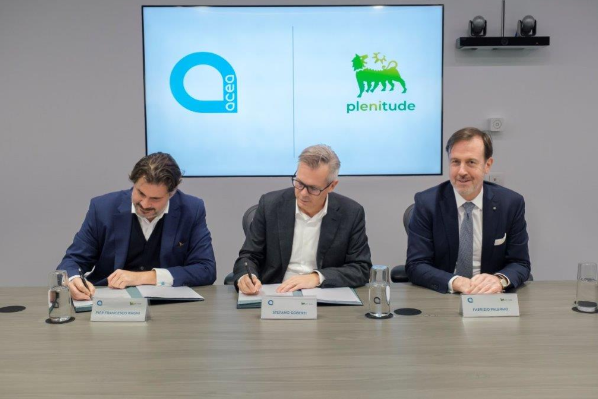 Plenitude, firmato con ACEA l’accordo per l’acquisizione di ACEA Energia Plenitude, firmato con ACEA l’accordo per l’acquisizione di ACEA Energia