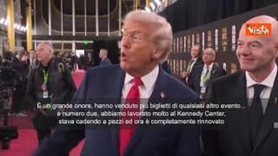 Trump al Kennedy Center di Washington per sorteggio Coppa del Mondo Fifa: Un grande onore