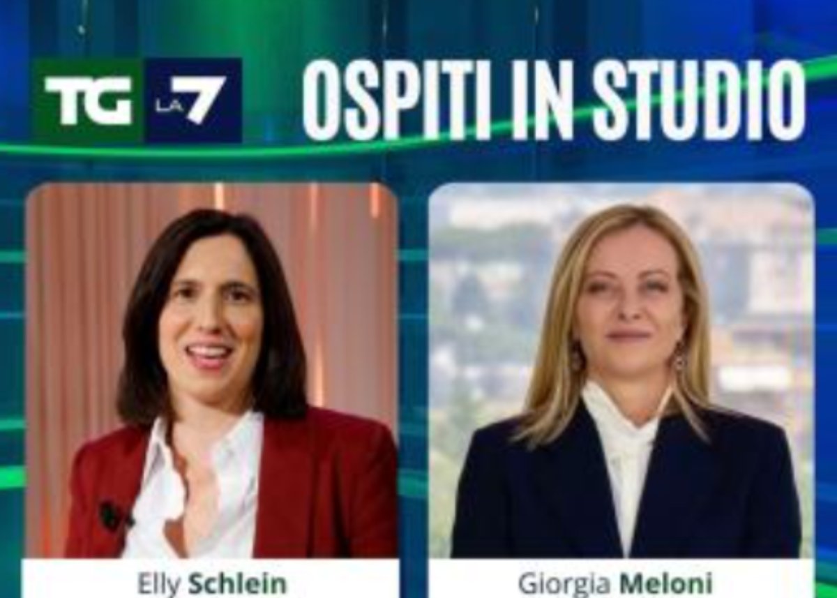 Ascolti tv, Giorgia Meloni al TgLa7 di Mentana? La premier non impenna lo share e perde contro Elly Schlein – I trend a confronto Ascolti tv, Giorgia Meloni al TgLa7 di Mentana? La premier non impenna lo share e perde contro Elly Schlein – I trend a confronto