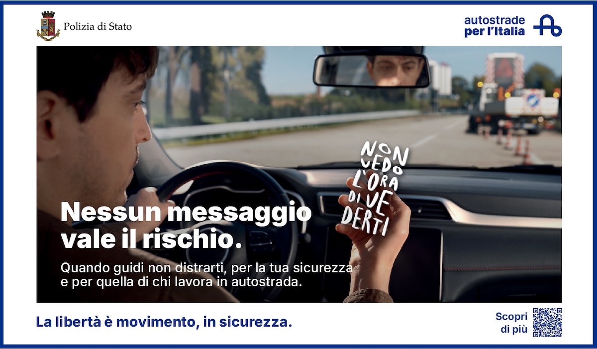 Guida senza rischi: la nuova campagna Autostrade e Polizia per Natale