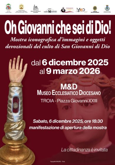 MΣD Troia (Fg), la Mostra e la Porta per San Giovanni di Dio