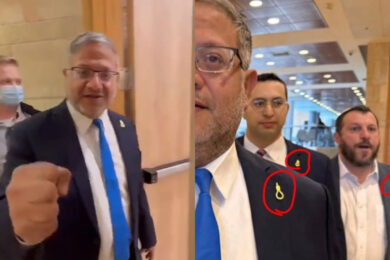Israele, bufera su Ben-Gvir: la spilla a forma di cappio in Parlamento infiamma il dibattito sulla pena di morte