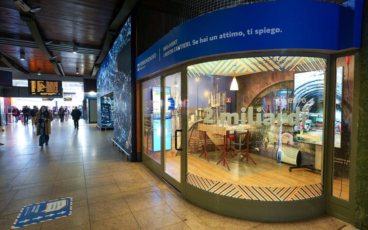 FERROVIENORD, apre l’Info Point Cantieri nella stazione di Milano Cadorna FERROVIENORD, apre l’Info Point Cantieri nella stazione di Milano Cadorna
