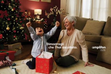 Amplifon, al via la nuova campagna di Natale The Wish (“Il Regalo Perfetto”)