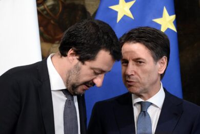 Ucraina, torna l’asse Conte-Salvini. La rinata alleanza giallo-verde destabilizza governo e opposizioni
