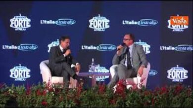 Conte ad Atreju: Manca Schlein? Verrà il giorno che faremo questo confronto con Meloni