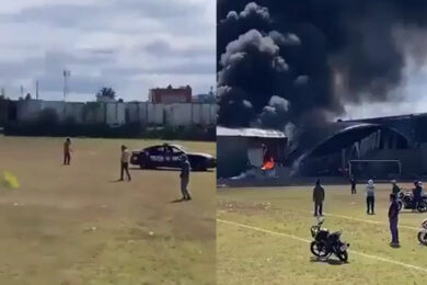 Jet privato perde il controllo e si schianta contro un magazzino, morti 3 bambini. VIDEO