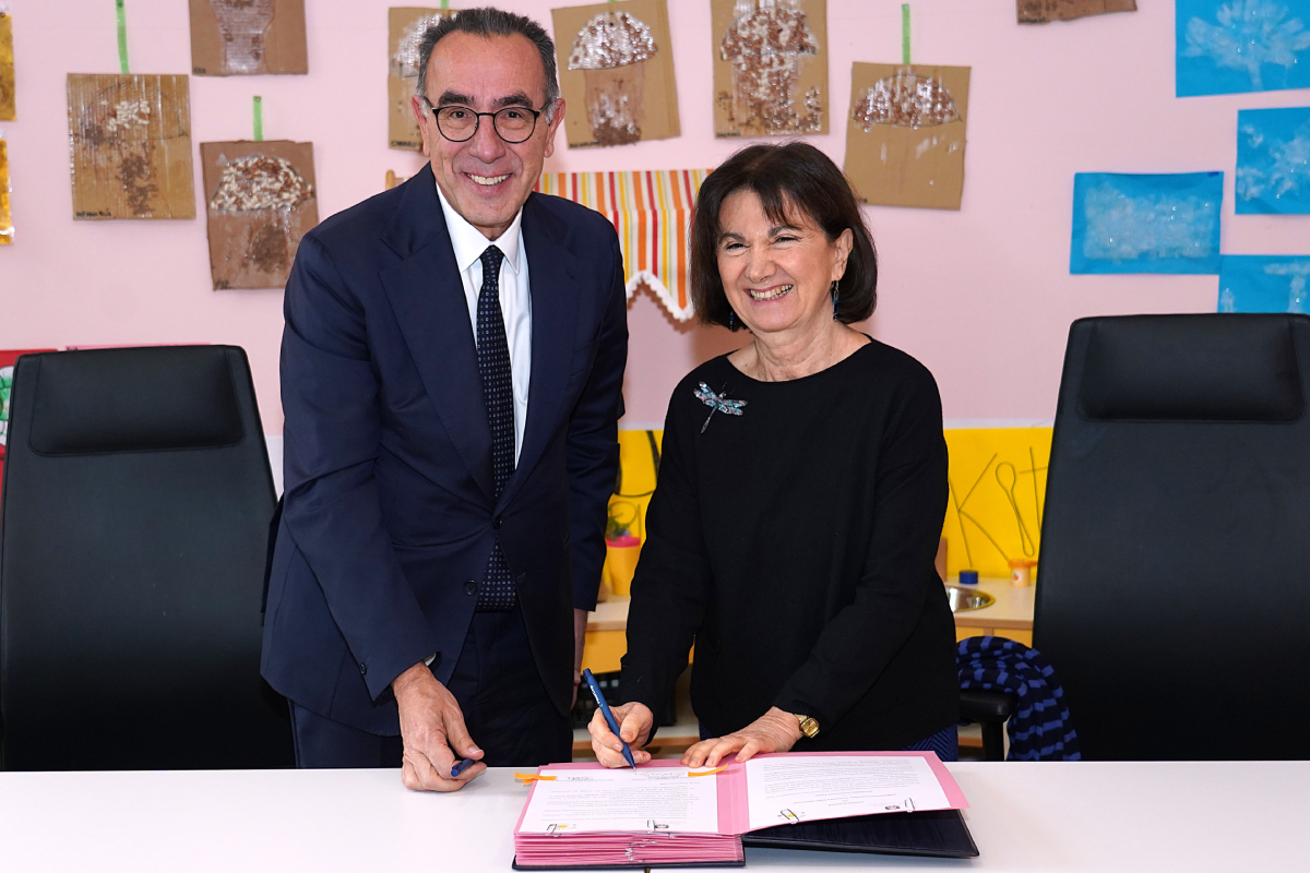 Asili nido aziendali diffusi, siglato un accordo tra Fondazione Cresciamo il Futuro e Ministero della Famiglia Asili nido aziendali diffusi, siglato un accordo tra Fondazione Cresciamo il Futuro e Ministero della Famiglia