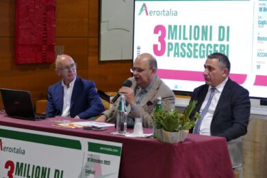 Trasporti. Nel 2025 tre milioni di biglietti venduti per Aeroitalia, traguardo festeggiato a Cagliari con una speciale premiazione
