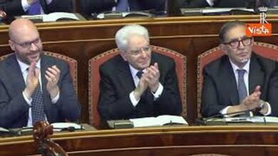 Mattarella al Senato per il concerto di Natale a Palazzo Madama