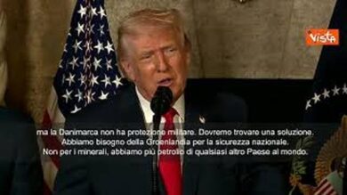 Trump: Abbiamo bisogno della Groenlandia per sicurezza nazionale, non per minerali o petrolio