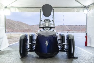 Renault Filante Record 2025: 1000 km in elettrico senza ricarica