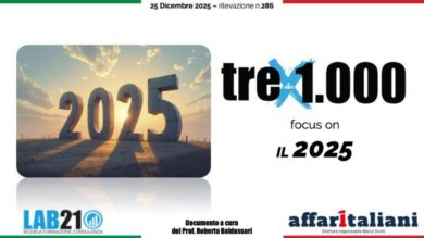 Sondaggio Natale, Meloni leader incontrastata del 2025. Seconda, lontanissima, Schlein. La classifica