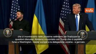 Zelensky: Intesa su 90% dell’accordo, presto definite garanzie sicurezza per l’Ucraina