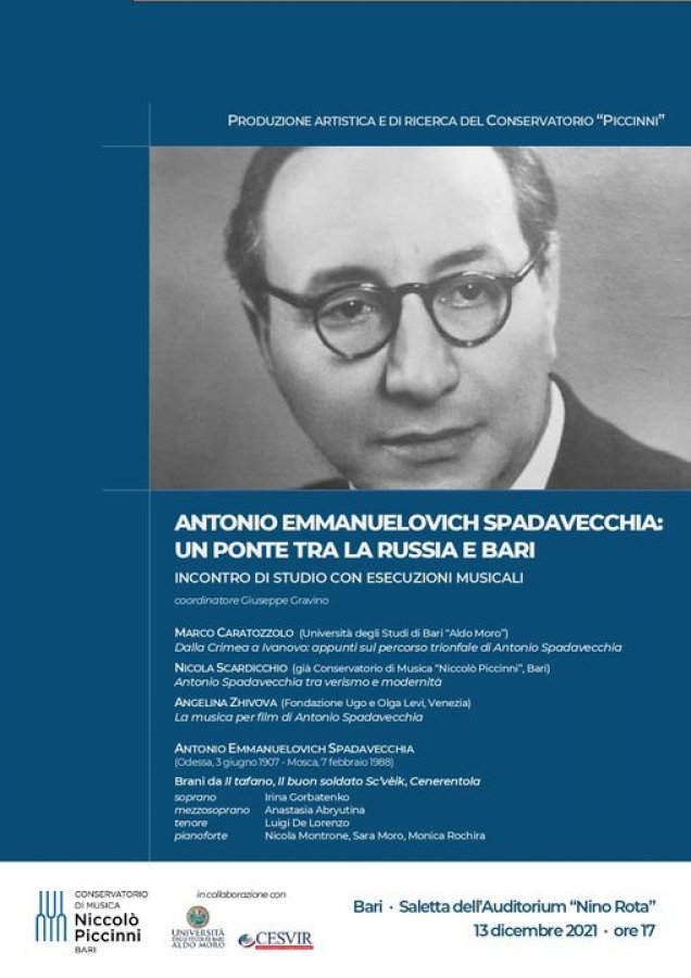 Antonio Emmanuèlovich Spadavecchia musicista ucraino con radici pugliesi Antonio Emmanuèlovich Spadavecchia musicista ucraino con radici pugliesi