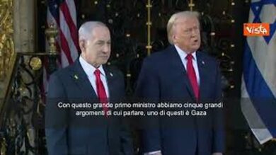 Trump: Con Netanyahu cinque argomenti di cui parlare, uno è Gaza