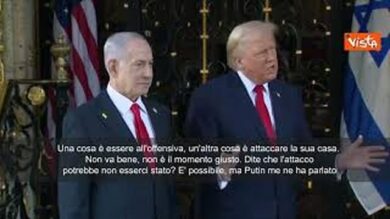 Trump: Putin mi ha detto di aver subito un attacco, non va bene