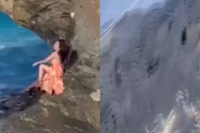 Egitto, il selfie romantico diventa un incubo: turista cinese travolta dall’onda, salva per miracolo