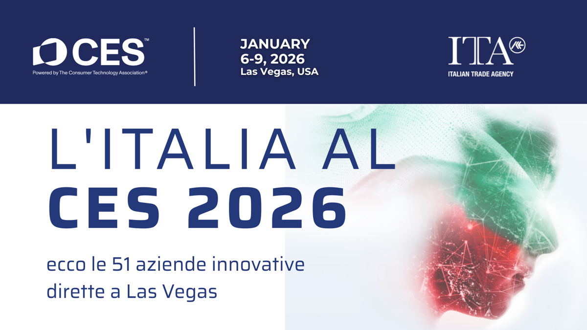 L’Italia al CES 2026: ecco le 51 aziende innovative dirette a Las Vegas L’Italia al CES 2026: ecco le 51 aziende innovative dirette a Las Vegas