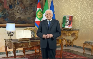 Mattarella: “Si chiude un anno non facile, speriamo in tempi migliori”