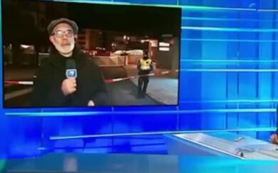 Strage di Crans Montana, l’inviato di La7 in collegamento con la voce rotta