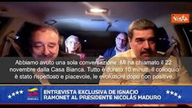 Maduro prima dell’attacco: Il Venezuela un Governo amico per gli Stati Uniti