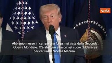 Trump: Attacco al Venezuela spettacolare, mai visto dalla Seconda Guerra Mondiale
