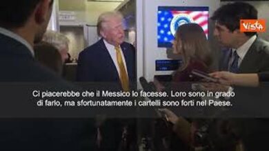 Trump: Dovremo fare qualcosa con il Messico. Cartelli della droga controllano il Paese