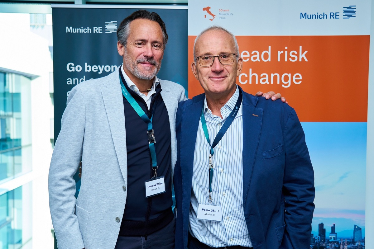 Poltrone / Cambio al vertice di Munich Re Italia, Paolo Ghirri è il nuovo Ceo: succede a Thomas Wilde, in carica dal 2021 Poltrone / Cambio al vertice di Munich Re Italia, Paolo Ghirri è il nuovo Ceo: succede a Thomas Wilde, in carica dal 2021