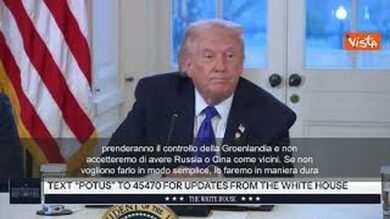 Trump: Faremo qualcosa per la Groenlandia, con le buone o con le cattive