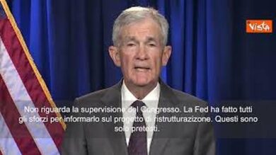 Jerome Powell: L’indagine sulla Fed è solo un’intimidazione di Trump