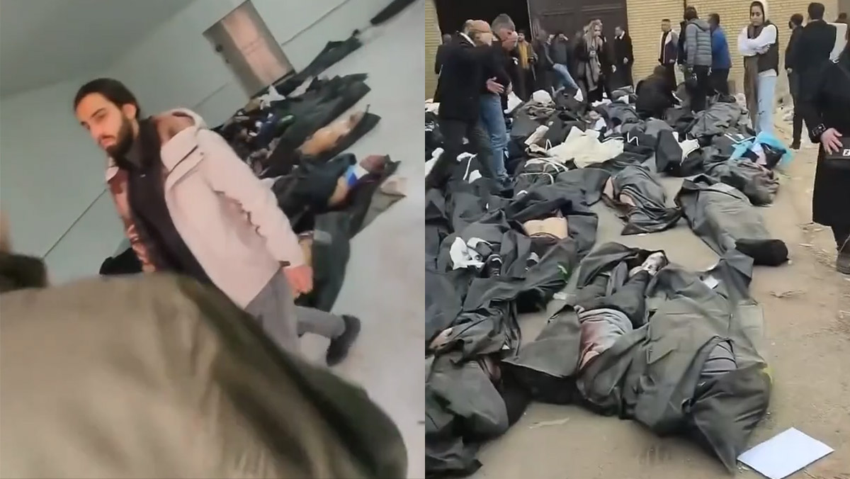 Iran, decine di morti all’obitorio: i video choc che non sarebbero mai dovuti essere pubblicati. VIDEO Iran, decine di morti all’obitorio: i video choc che non sarebbero mai dovuti essere pubblicati. VIDEO