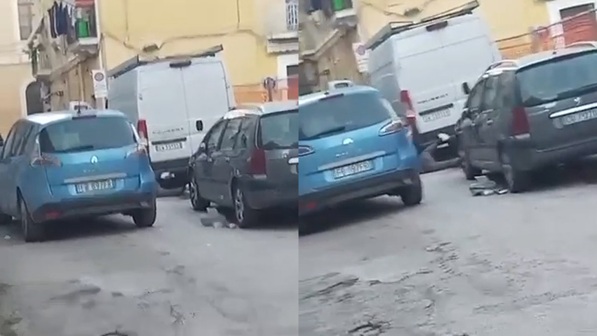 Foggia, tenta di rubare un furgone e viene massacrato in strada da un passante Foggia, tenta di rubare un furgone e viene massacrato in strada da un passante