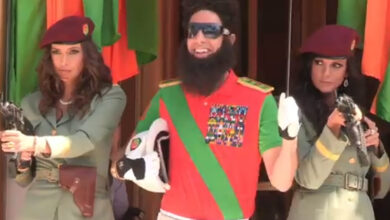 Jessica Moretti, dal red carpet di Cannes al caso Crans-Montana: quando faceva la guardia del corpo a Sacha Baron Cohen