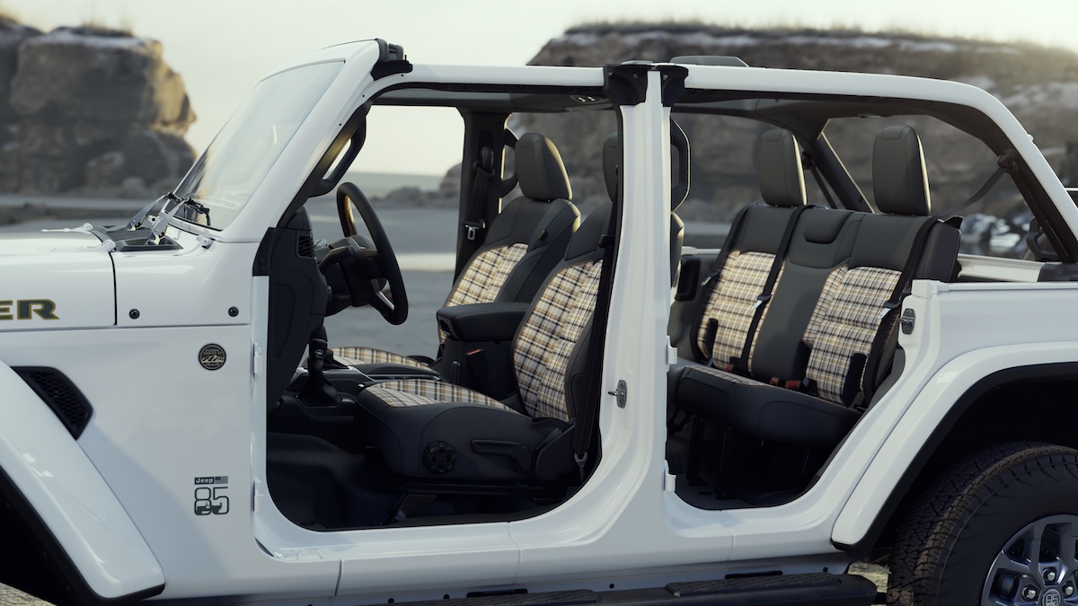 Nuova Jeep Wrangler 85th Anniversary: l’edizione limitata che celebra la storia