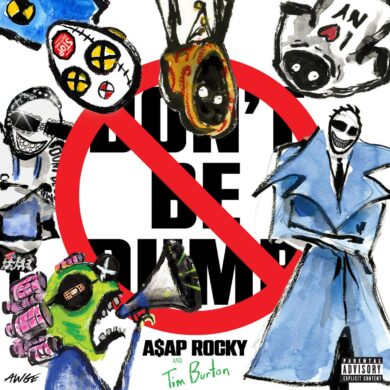A$AP Rocky is back, è uscito il nuovo album Don’t Be Dumb – La copertina con Tim Burton, le collaborazioni e cosa sapere